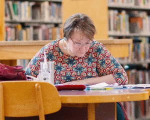 Student Studying